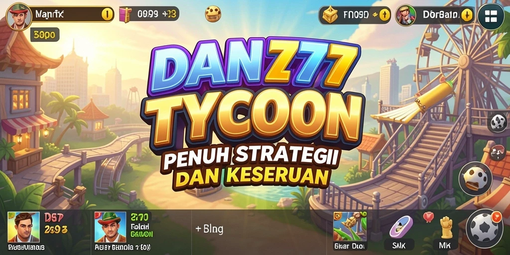 Pengambilan keputusan strategis dalam gameplay Tycoon yang menarik.