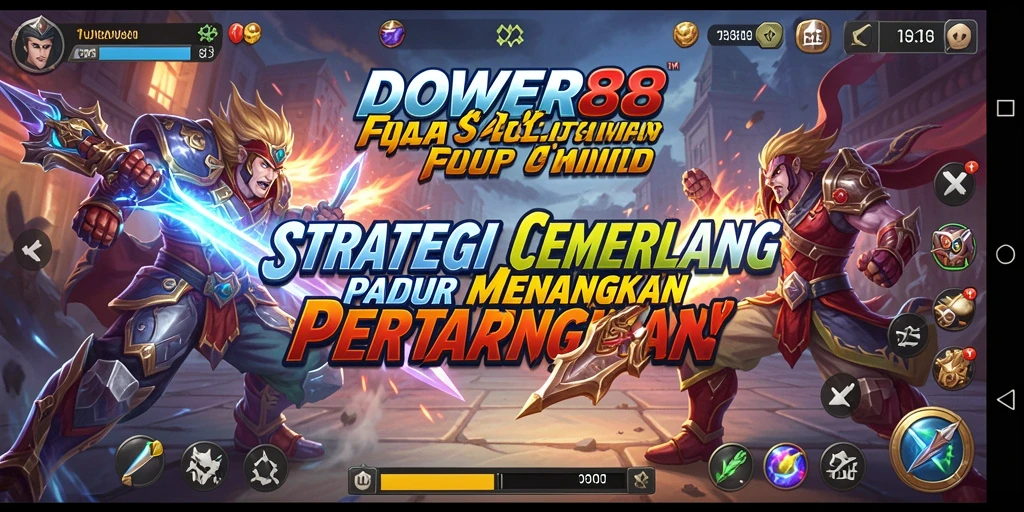 Tampilan menarik dari gameplay DOWER88 yang menantang.