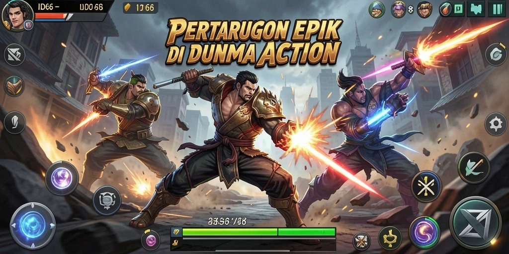 Gameplay seru dan intens di ID66 dengan aksi tak terduga.