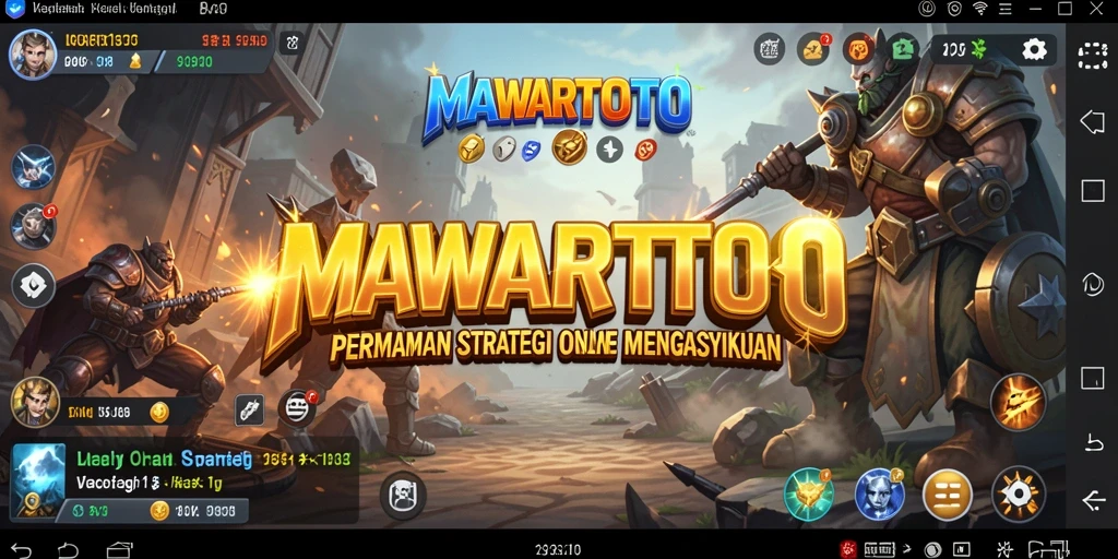 Tampilan gameplay SLG yang menarik dan strategis di MAWARTOTO.
