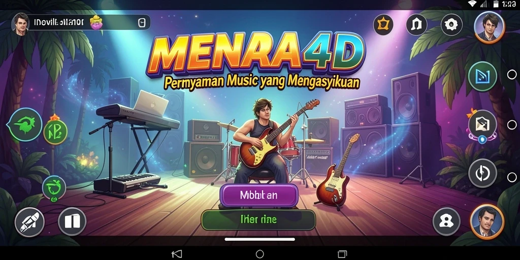 Tampilan gameplay MENARA4D dengan grafik yang menarik dan interaktif.