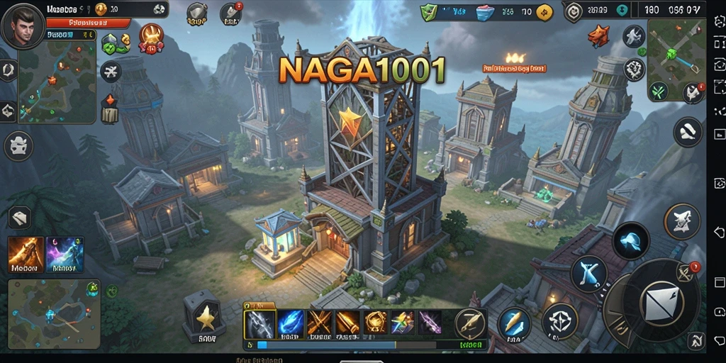 Tampilan menarik dari gameplay NAGA1001 yang penuh strategi.