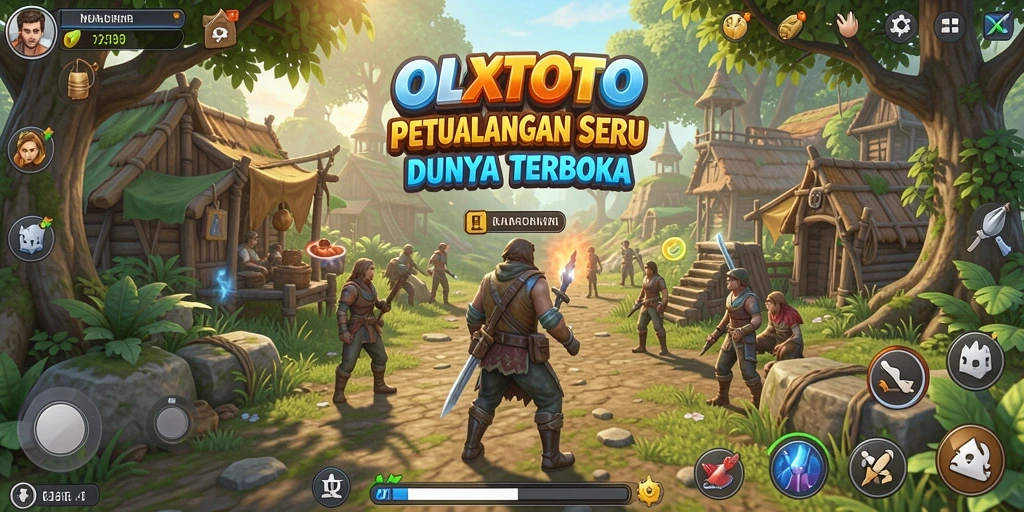 Tampilan gameplay Open World yang menakjubkan di OLXTOTO.