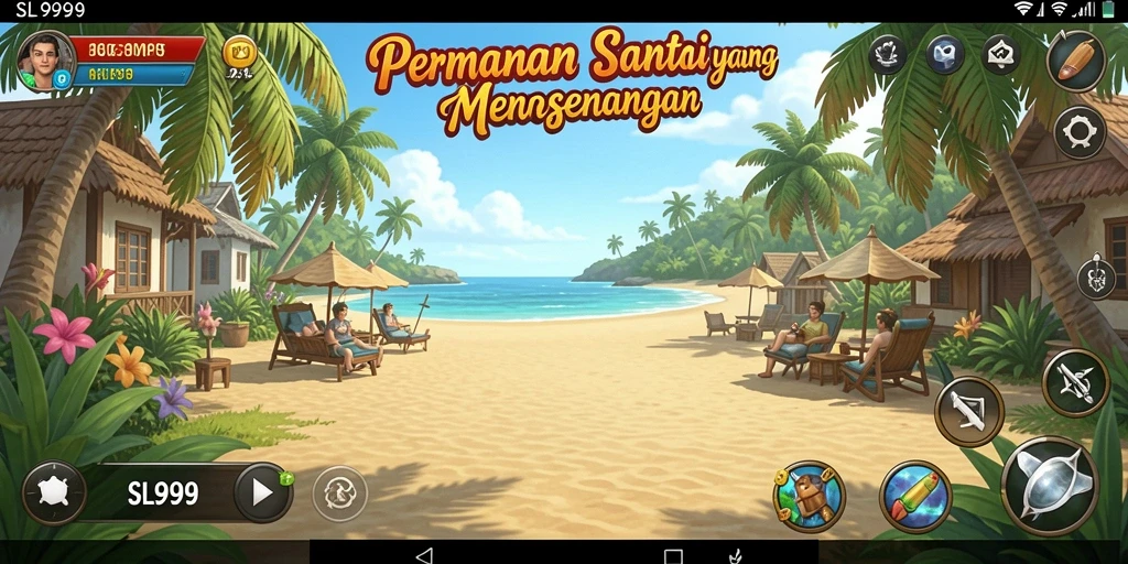 Tampilan gameplay <strong>SL999</strong> yang menarik dan penuh warna.