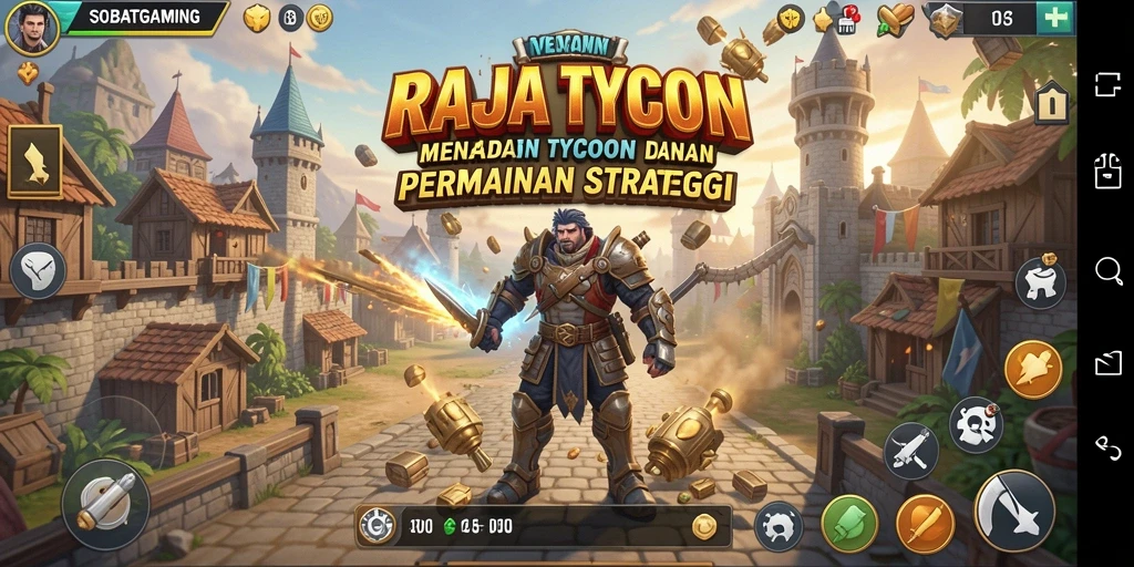 Gameplay menarik SOBATGAMING dengan fitur Tycoon yang seru.